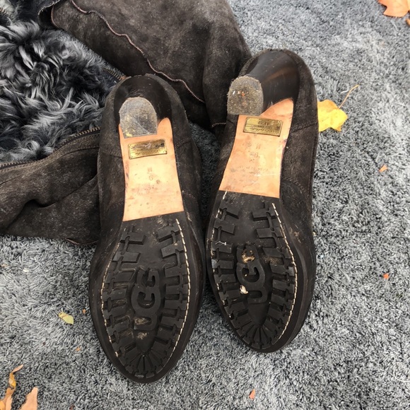 UGG fue tall boots, women’s size 9 - Picture 5 of 6